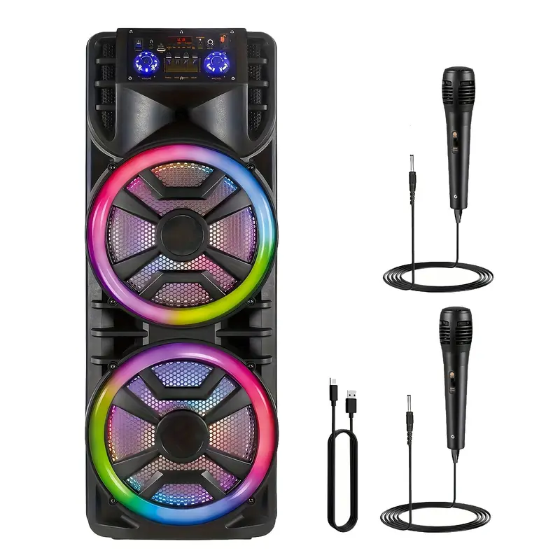Yier Bluetooth Speakers Wireless Tws Portable Speaker With Lights 100db Yier Bluetooth Speakers Wireless Tws Portable Speaker With Lights 100db