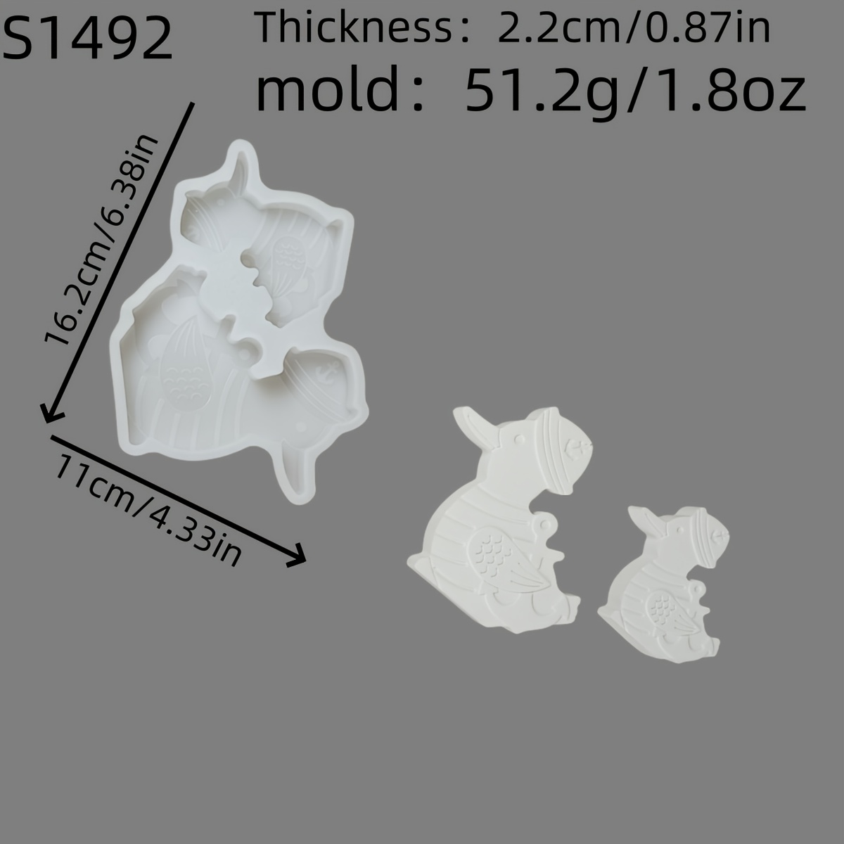 Resin Casting Molds Seagull Boat Anchor 3d Decorative Silicone Mold Diy Candle Silicone Mold Gypsum Decorative Silicone Mold Home Decoration Epoxy Resin Mold S1492