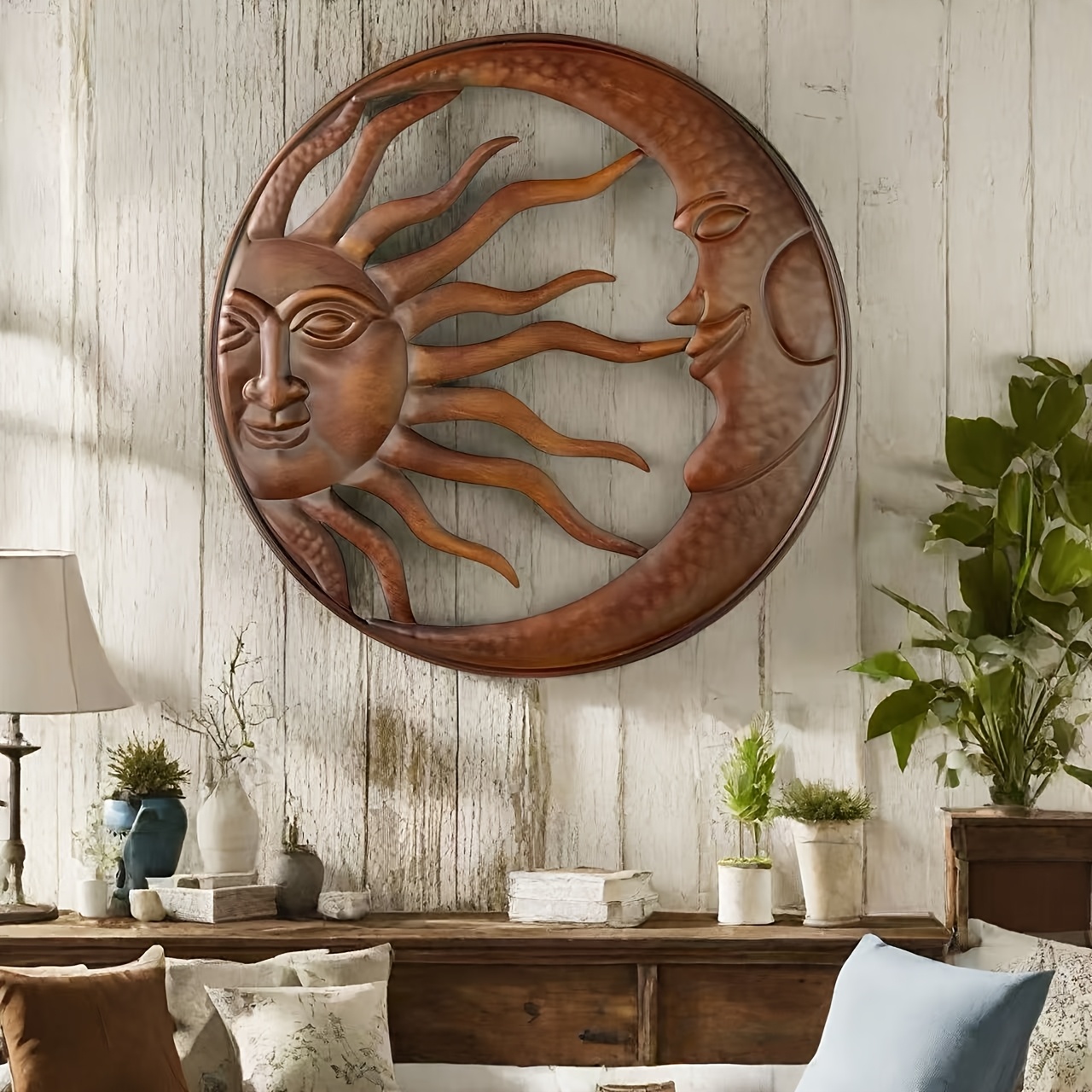 Wrought Iron Wall Hanging Decoration