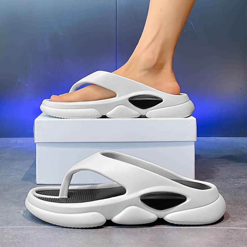 mens summer breathable cut out slide sandals     cover upper fabric inner sole round toe   home casual wear breathable sandals minimalist slippers synthetic cover sandal Product details 12