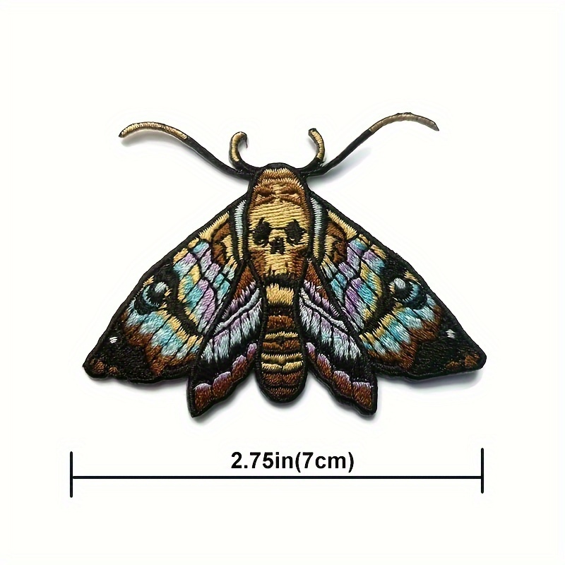 1pc Vibrant Mixed Color Embroidered Design Decorative Applique For Clothing And Fabric Decoration, Single Pack