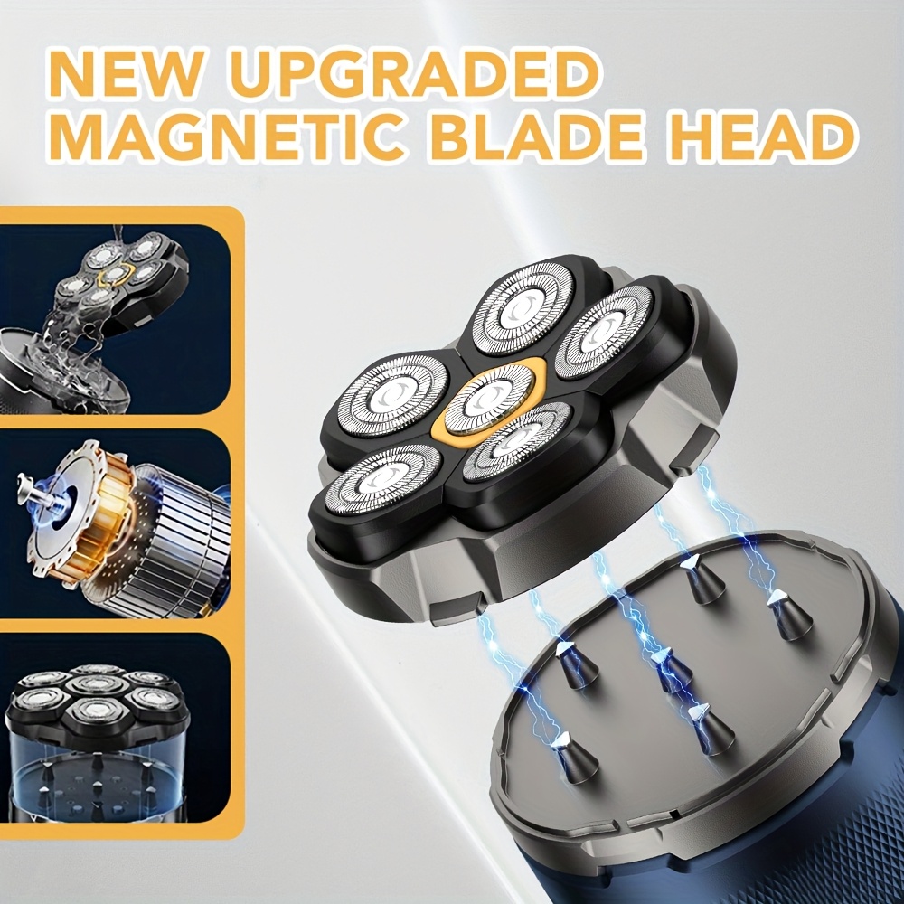 180 minute   usb rechargeable multi head suspended smart power supply for haircuts shaving portable   use with     durable construction haircut equipment sleek grooming tool   grooming tool grooming enthusiasts Product details 2