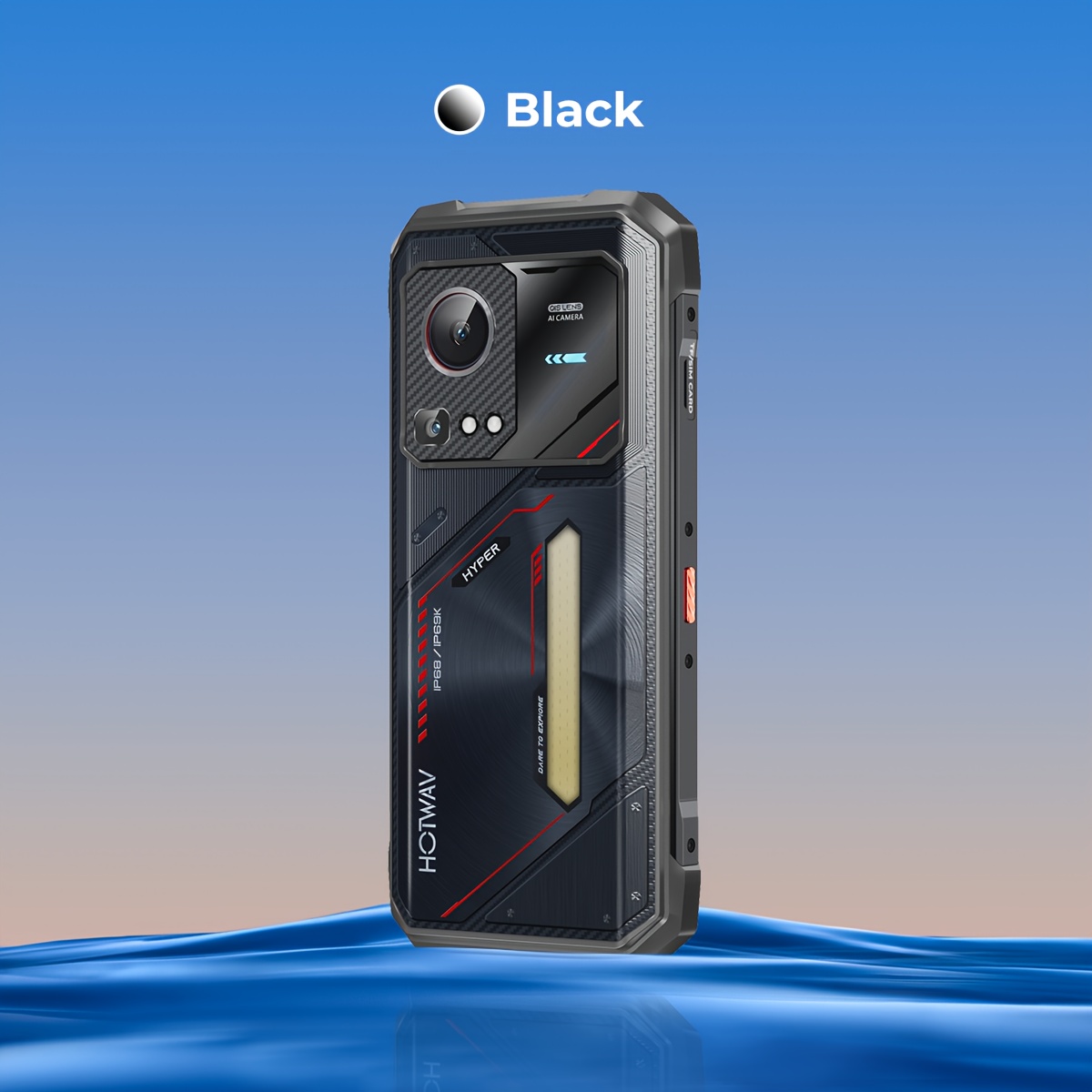 Hotwav 7s 5g Rugged Phone 21mp+8mp 15 6.6'' Fhd+ 2.4k 120hz Display Smartphone 16gb (4+12) +256gb Rom (up To 1tb Expansion) 10800mah 20w Mobile Phone, Wifi 6/otg/gps/nfc, Black