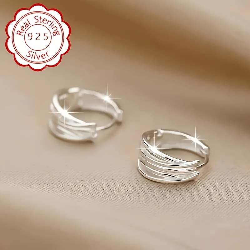 925 Silver Star Earrings for Women