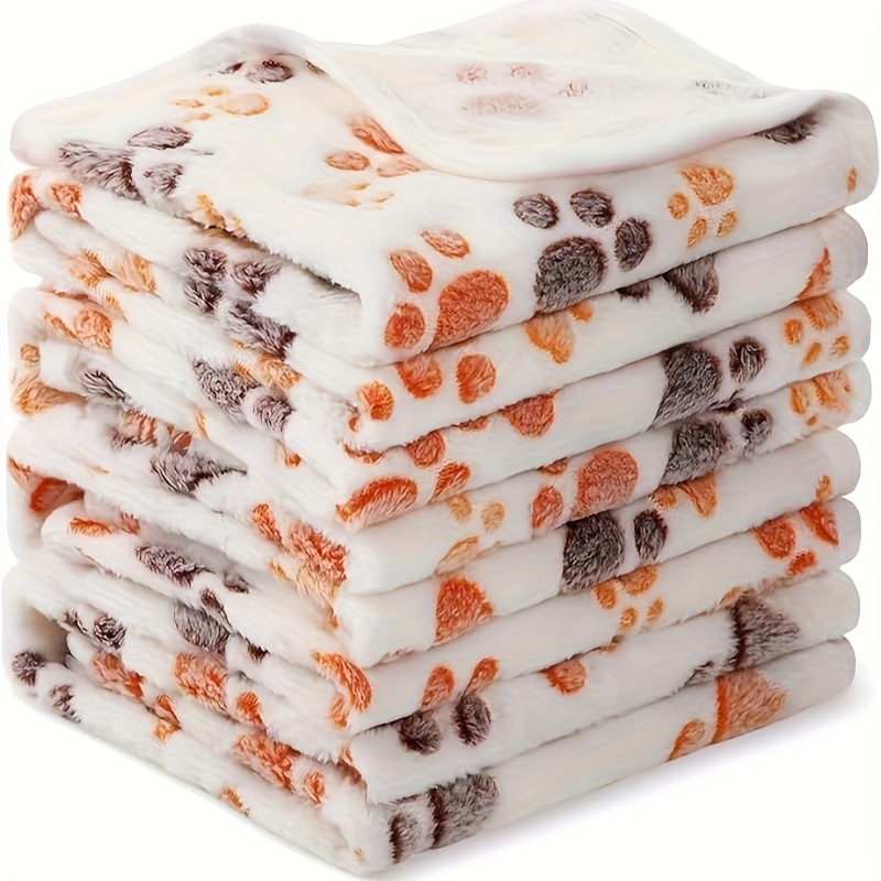 TEMU Edredón y con de Pata para Perros y Gatos - Cama de Poliéster Peluche para Mascotas Medianas/Grandes, Pequeñas, Hámsters - Colchoneta Acogedora