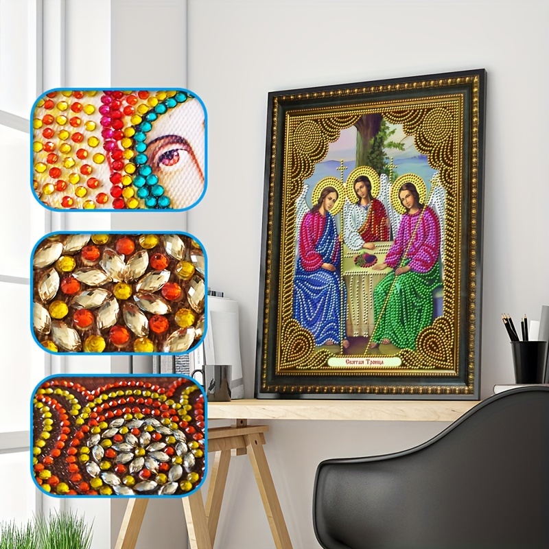 Religious Diamond Painting Kit: 5d Round - Temu