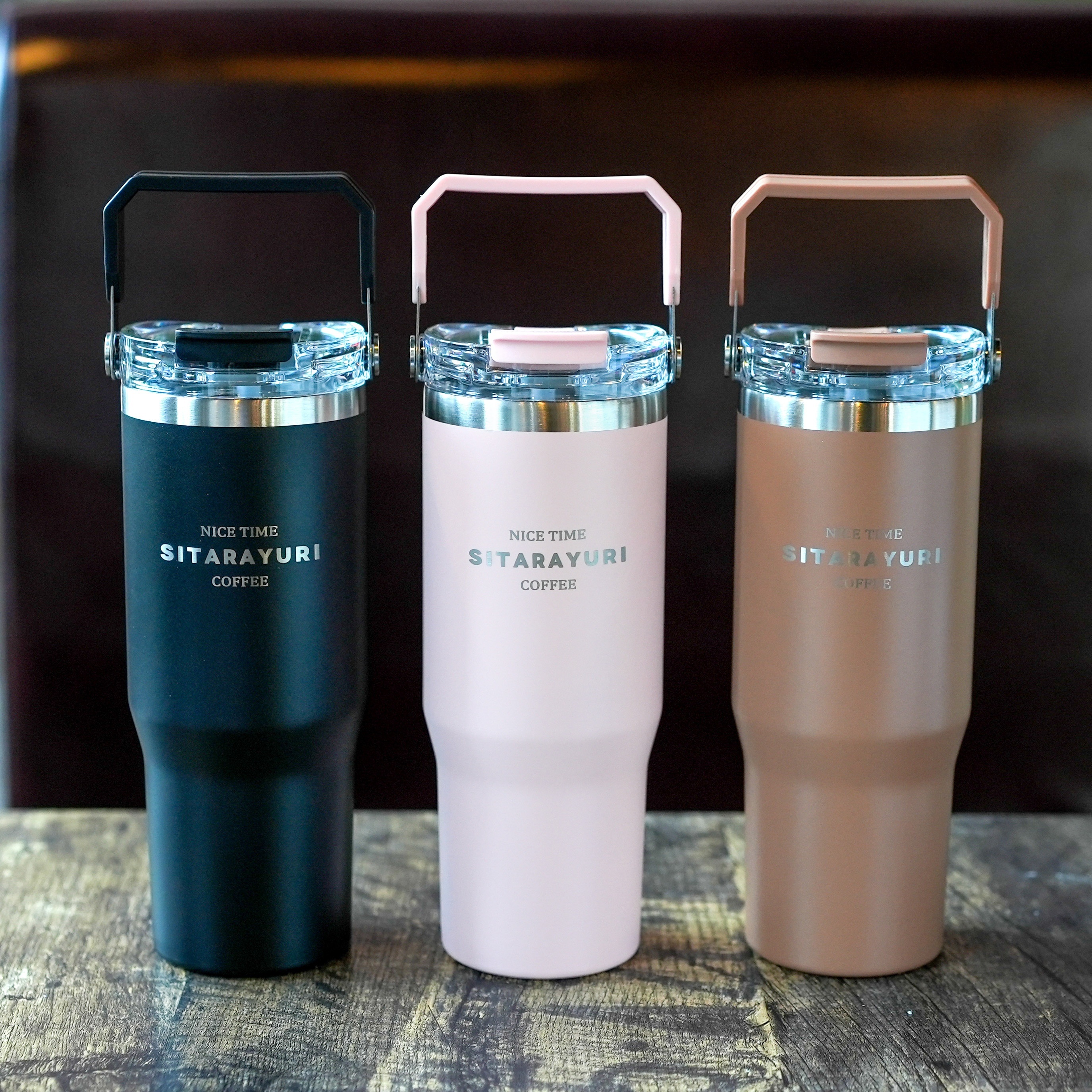 

1pc, Tumbler With Lid, 30oz Stainless Steel Insulated Water Bottle With Tote Handle, Portable Drinking Cups, For Car, Home, Office, Summer Drinkware, Travel Accessories, Birthday Gifts