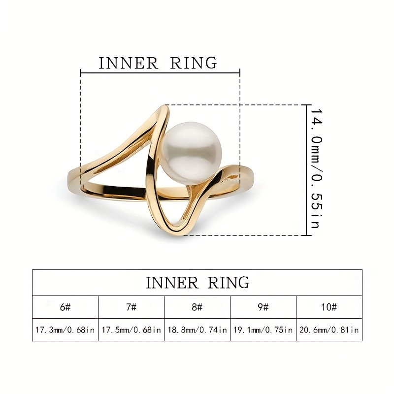 1pc Women's Fashion Creative Unique Ring With Synthetic Synthetic Zirconia, Minimalist Irregular Design For Daily Wear And Vacation