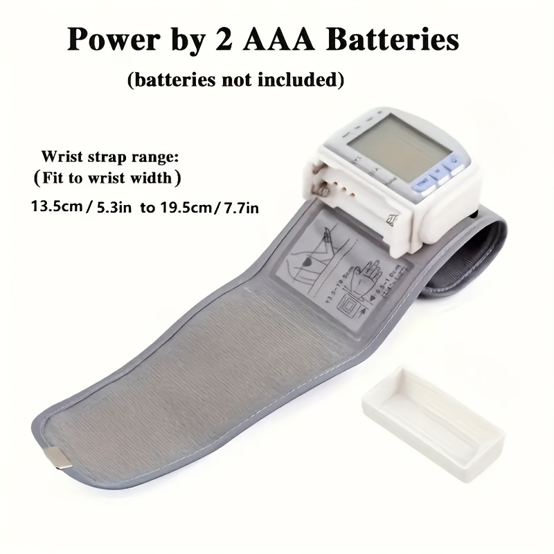   kun automatic wrist   digital   with large lcd and adjustable cuff Product details 2