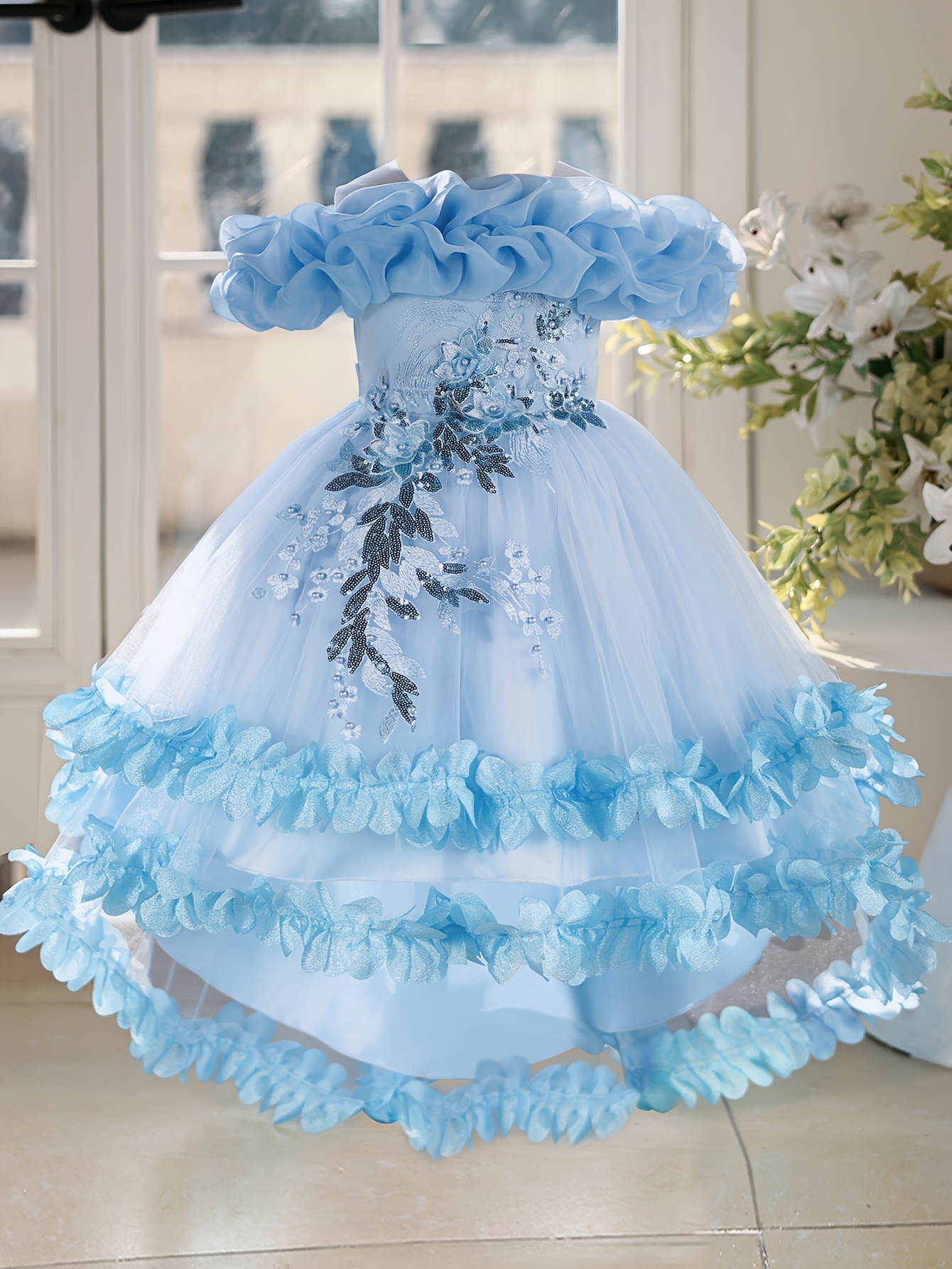 big puffy dresses sold on Temu Australia