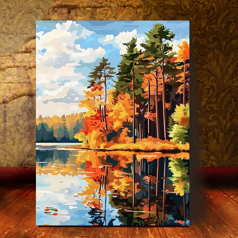 Activite Manuelle Adulte Kit Peinture Par Numéro Adulte Figured'Art - Beauté Derrière Les Fleurs 40x50cm Activité Manuelle