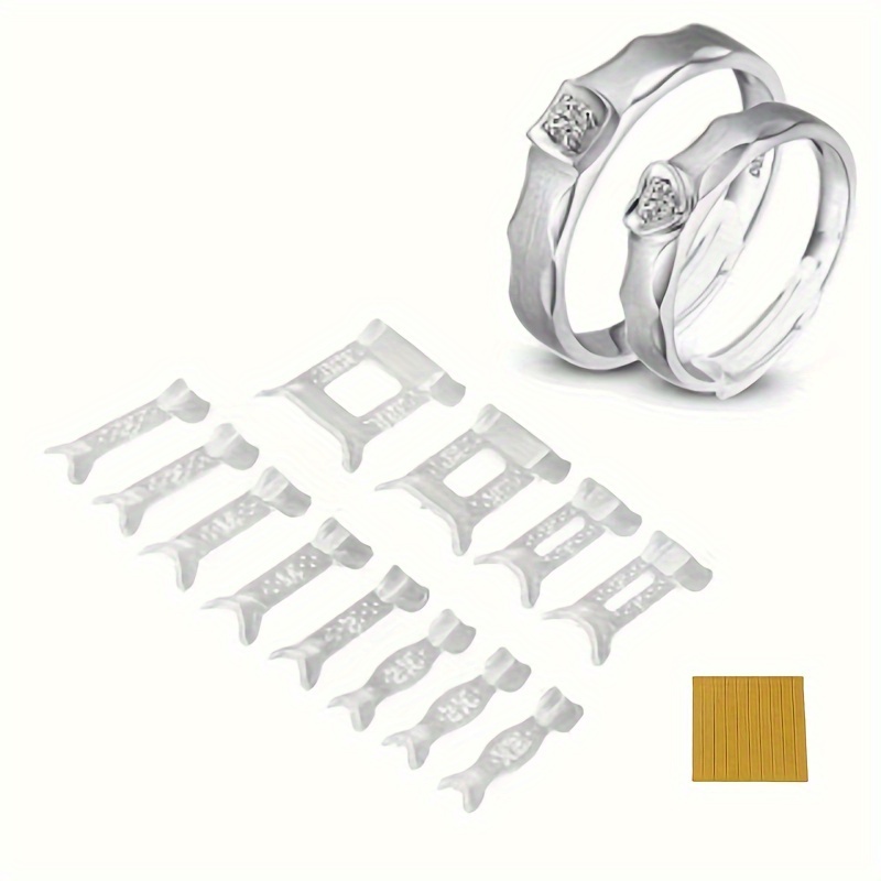 Ring Adjuster Mens Wedding Band Too Big 13pcs Ring Size - Main Image