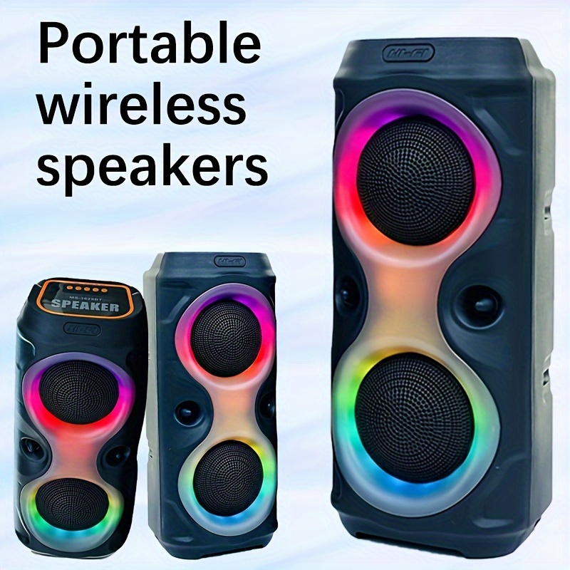 new wireless portable speaker home desktop outdoor high volume subwoofer wireless speaker giving boys holiday gifts