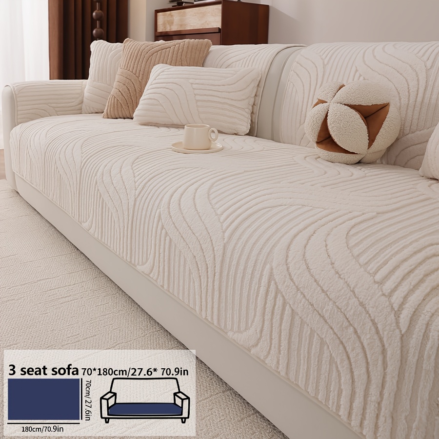 TEMU 1 pièce Nouveau coussin de canapé , antidérapant, utilisation toutes saisons, protège-canapé, adapté aux animaux domestiques, convient pour