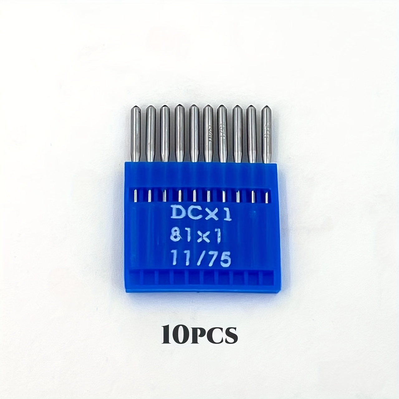 E-shop Overlock-Maschinen-Nadeln DCx1 (11/75) -Sprung-Stich, Nähkanten-Nadeln – DIY Overlocking, 10/60 Stück Packung