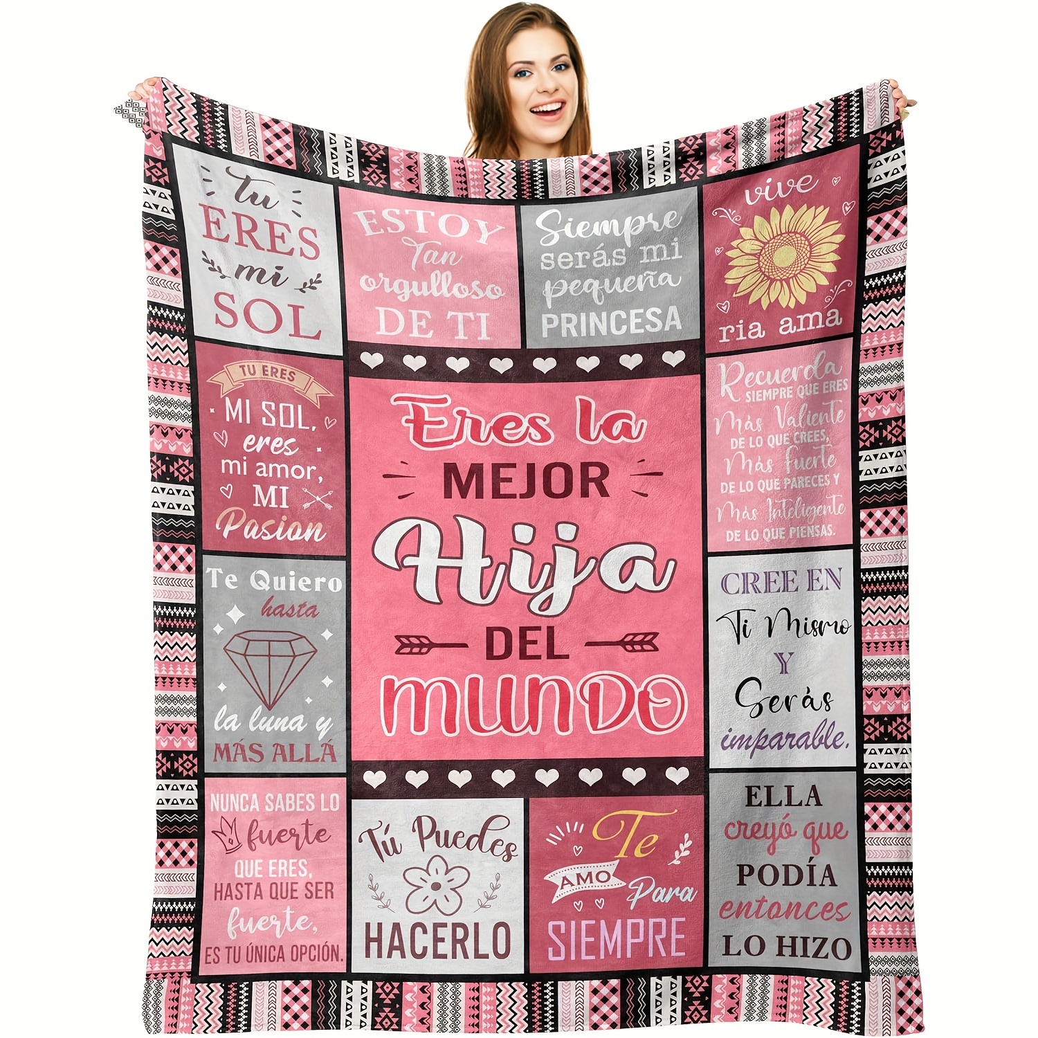 

- Blanket - -, , And For Snuggling Or Bed - Mom & Dad For , , And