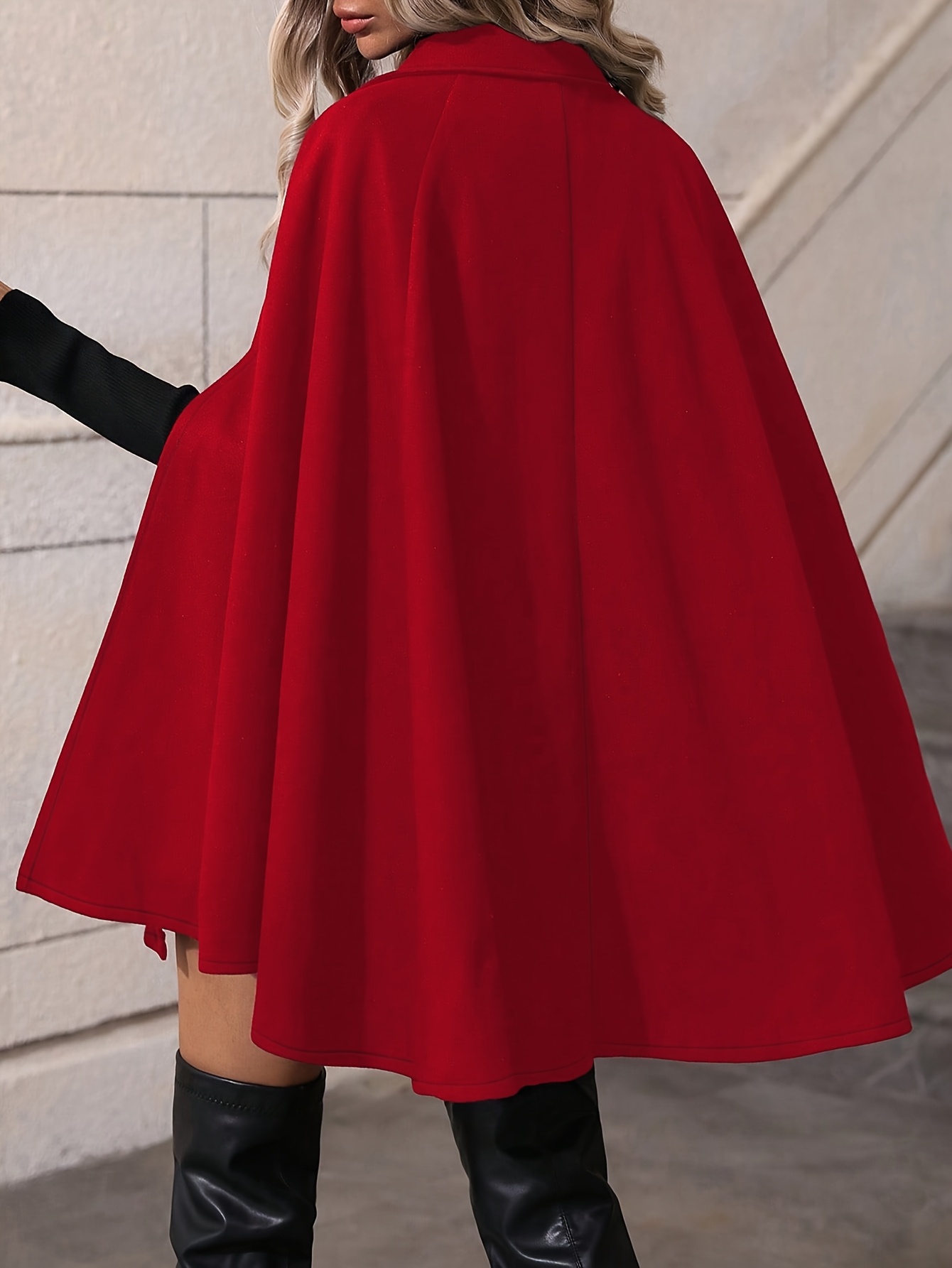 elegante rote weihnachts kappe damen winterliche formelle Temu