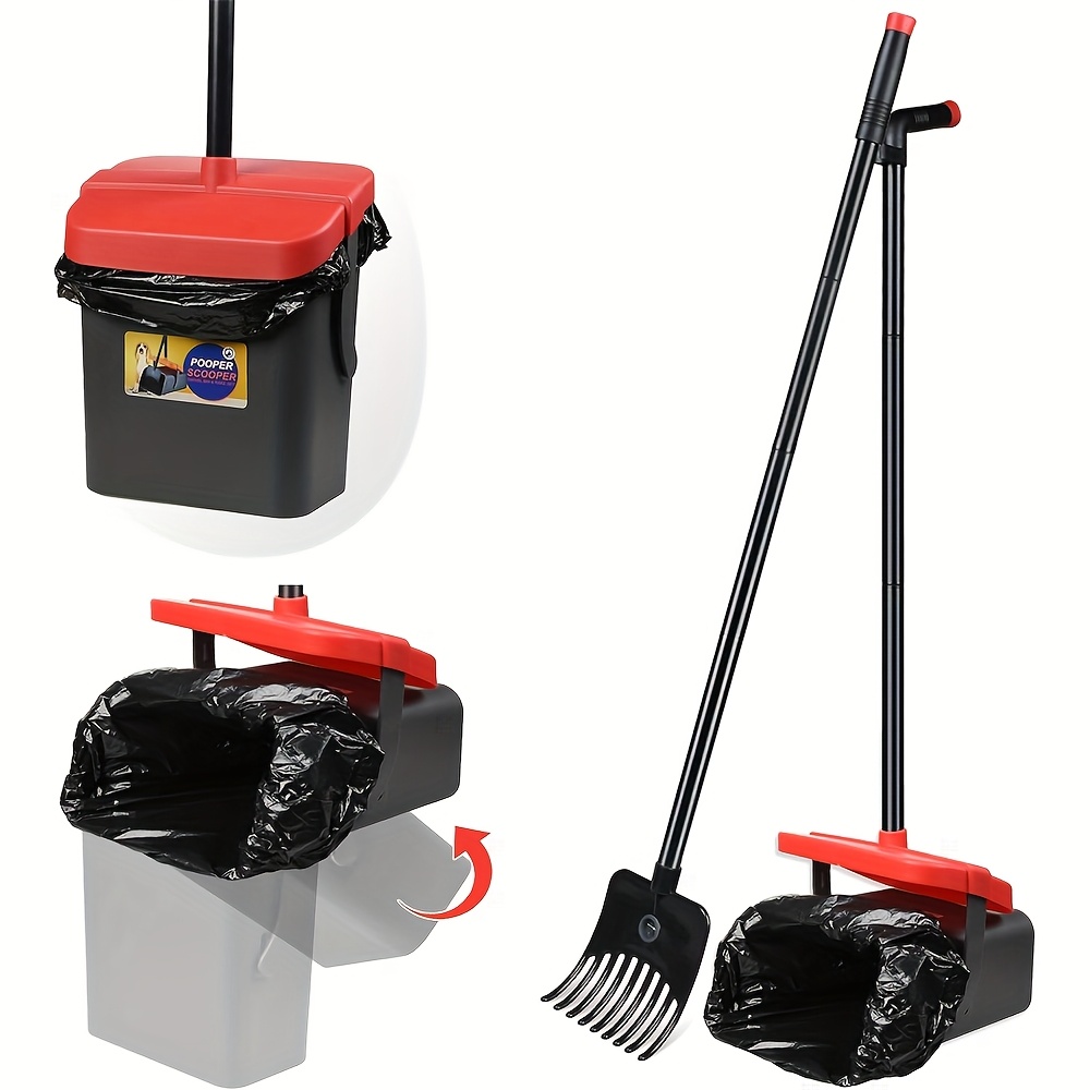 Pet Supplies Bucket Liner Pooper Scooper Bucket 1set Dog Pooper