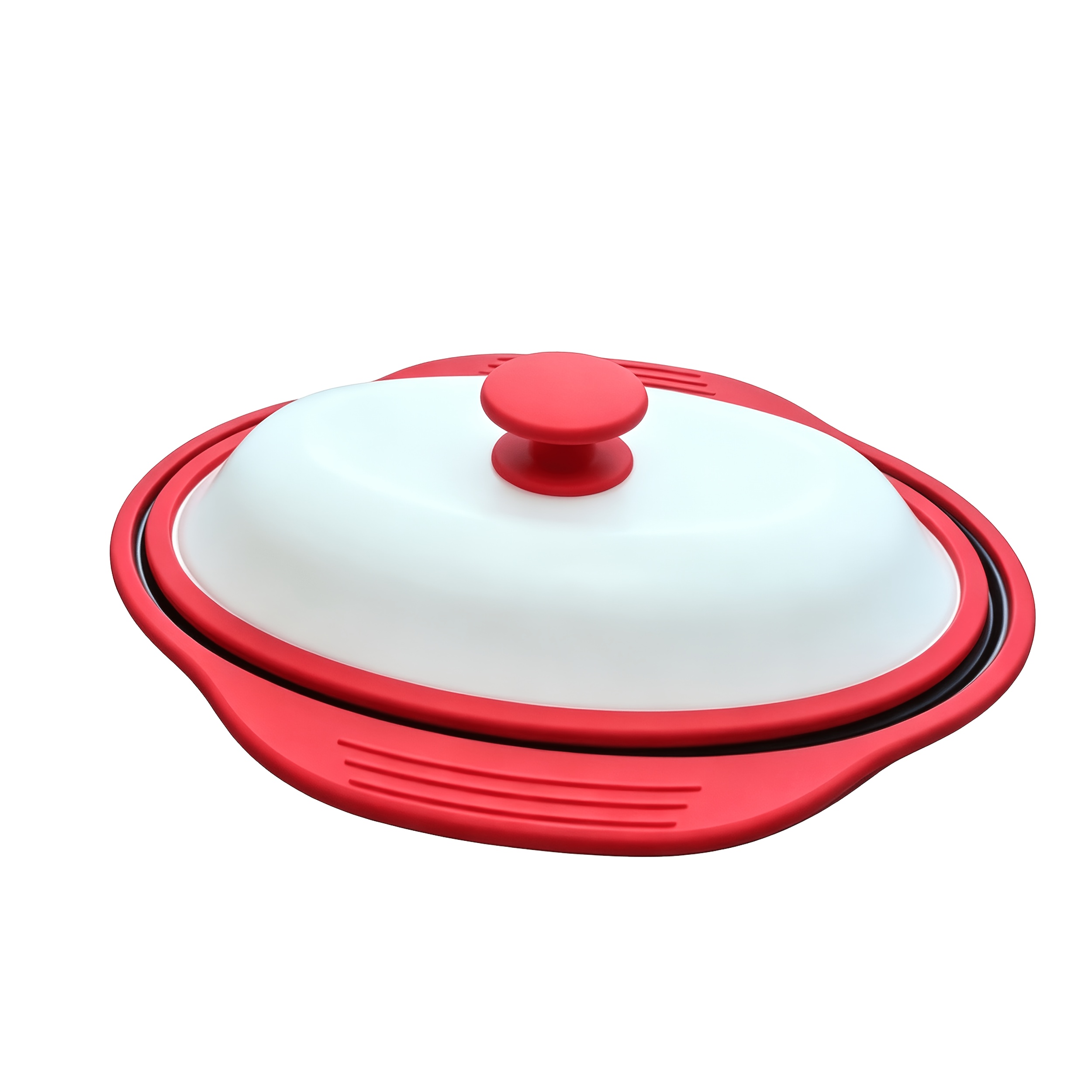 Image of 10.63" X 3.94" Microwave Grill Plate - -one Microwave Cooking, Boiling, And Steaming Tool With Surface, Dishwasher Safe, Portable Design, Oil-free Healthy Cooking, Includes Recipe
