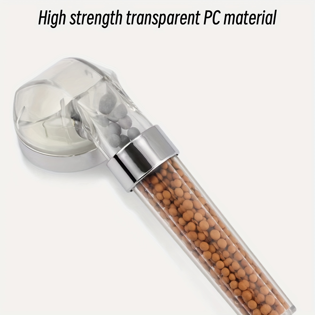 3pcs Handheld Shower Filter Set with Hose and Bracket