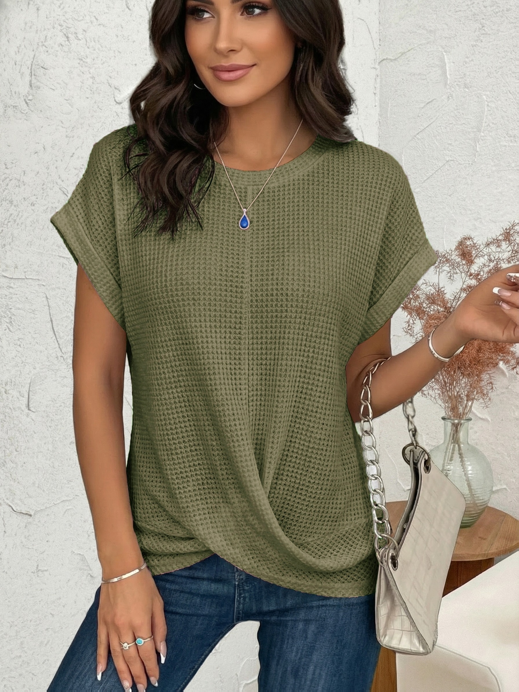 french style hollow out shoulder short sleeve t shirt for women summer designer niche loose fit flutter sleeve   fabric top