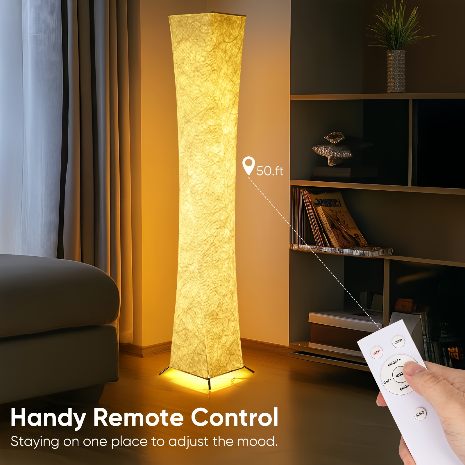 Contemporary Soft Light Floor Lamp with a Minimalist Design, Featuring a USB Connection, Ultra-Slim Warm Light at 3000K, a Lampshade Made of Tyvek Fabric, And an LED Soft Light Strip, Perfect for Living Rooms, Bedrooms, And Gaming Rooms
