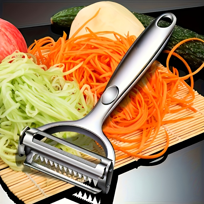 

Multifunctional Stainless Steel Peeler - Easy To Hold, , Suitable For Fruits And Potatoes, Home And Restaurant Use, Easy To Clean