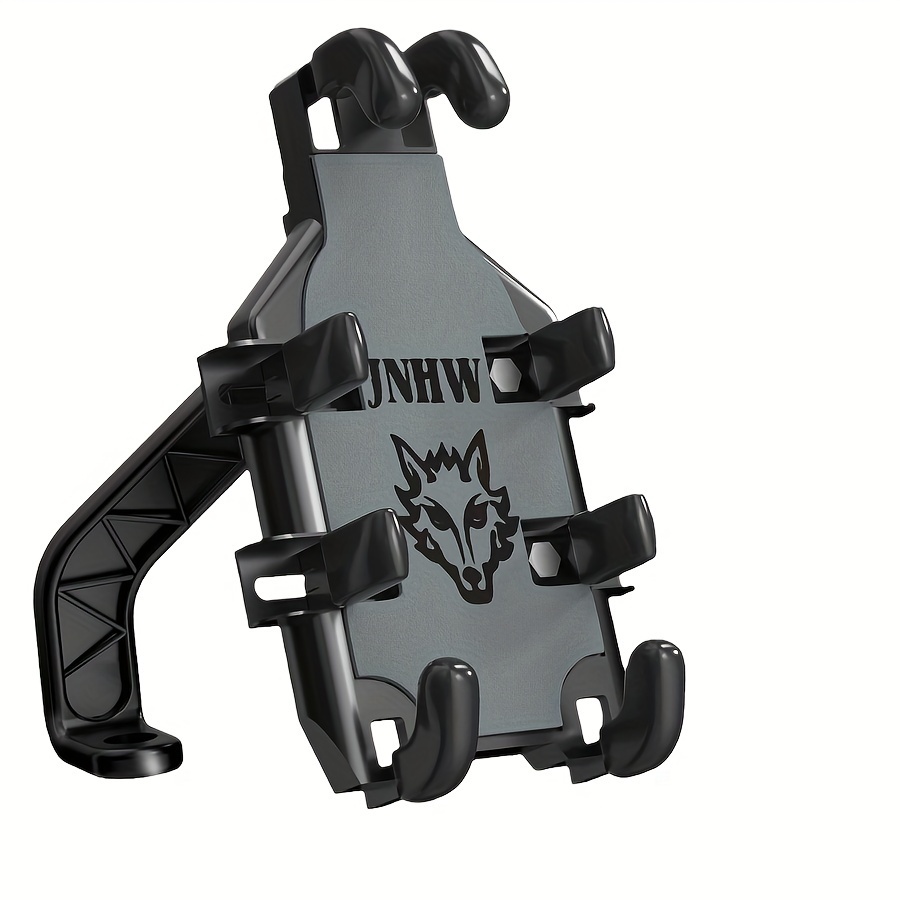 TEMU Motorcycle Phone Mount - Shock-absorbing, -theft, Fit For Bikes & Scooters