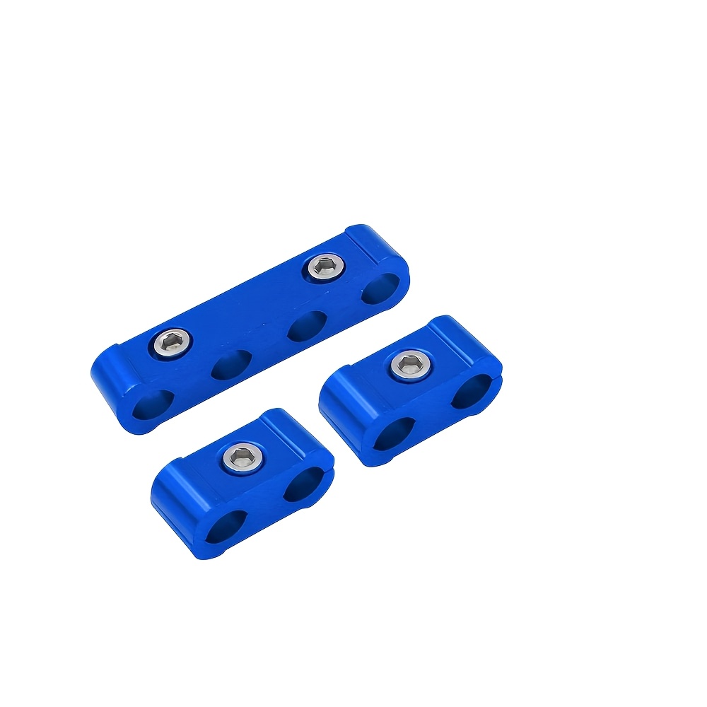TEMU 1 Set Engine Spark Plug Wire Separator Divider Set, Spark Plug Wire Holder Clamp With Hex Wrench, Ignition Spark Plug Loom Divider For 8mm 9mm 10mm Wire