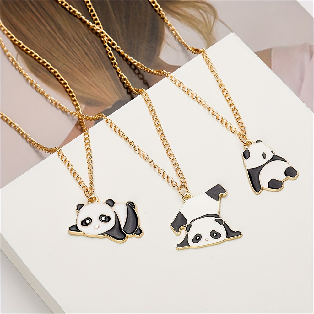 

Collier Pendentif pour Femme - en de avec Détail d'Œil Noir Ludique, pour & les Fêtes - Cadeau Idéal pour les Meilleures Amies et les des Animaux, Cadeaux