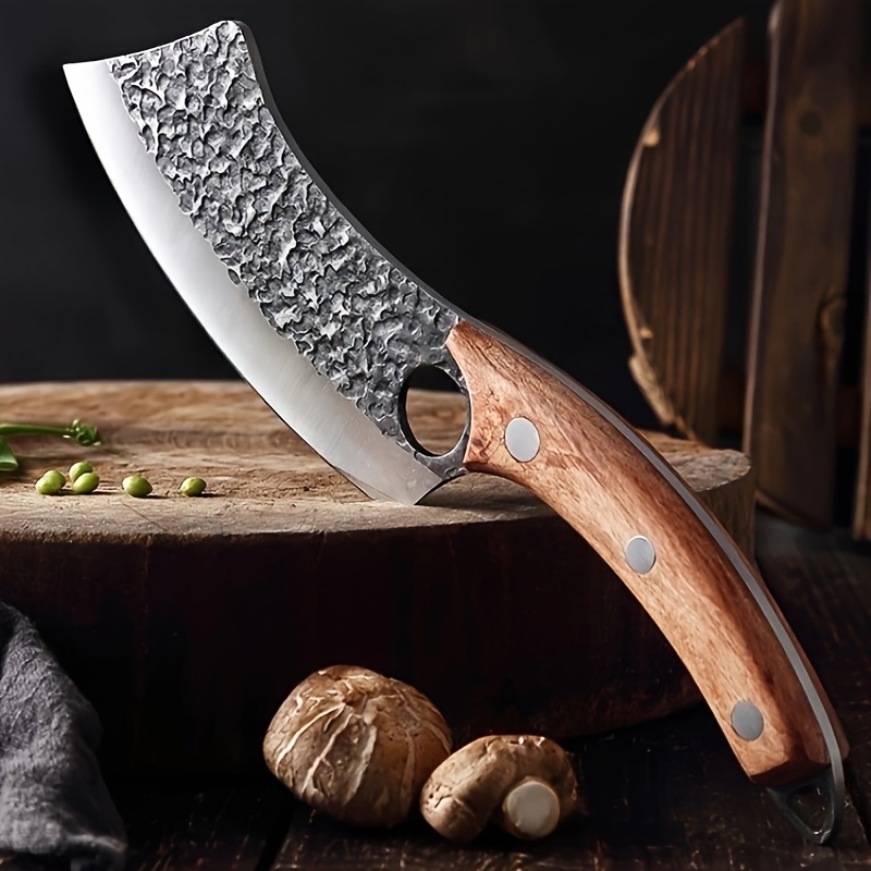 Cleaver Knife Meat Butcher Knife Bone Chopping Knife - Temu Canada
