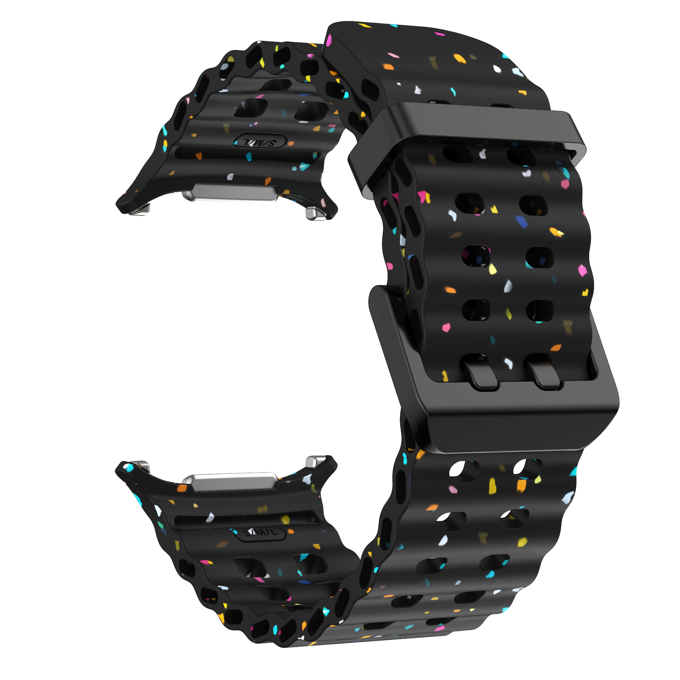 E-shop Passend für for Samsung Watch Ultra – Bunte Silikonarmband