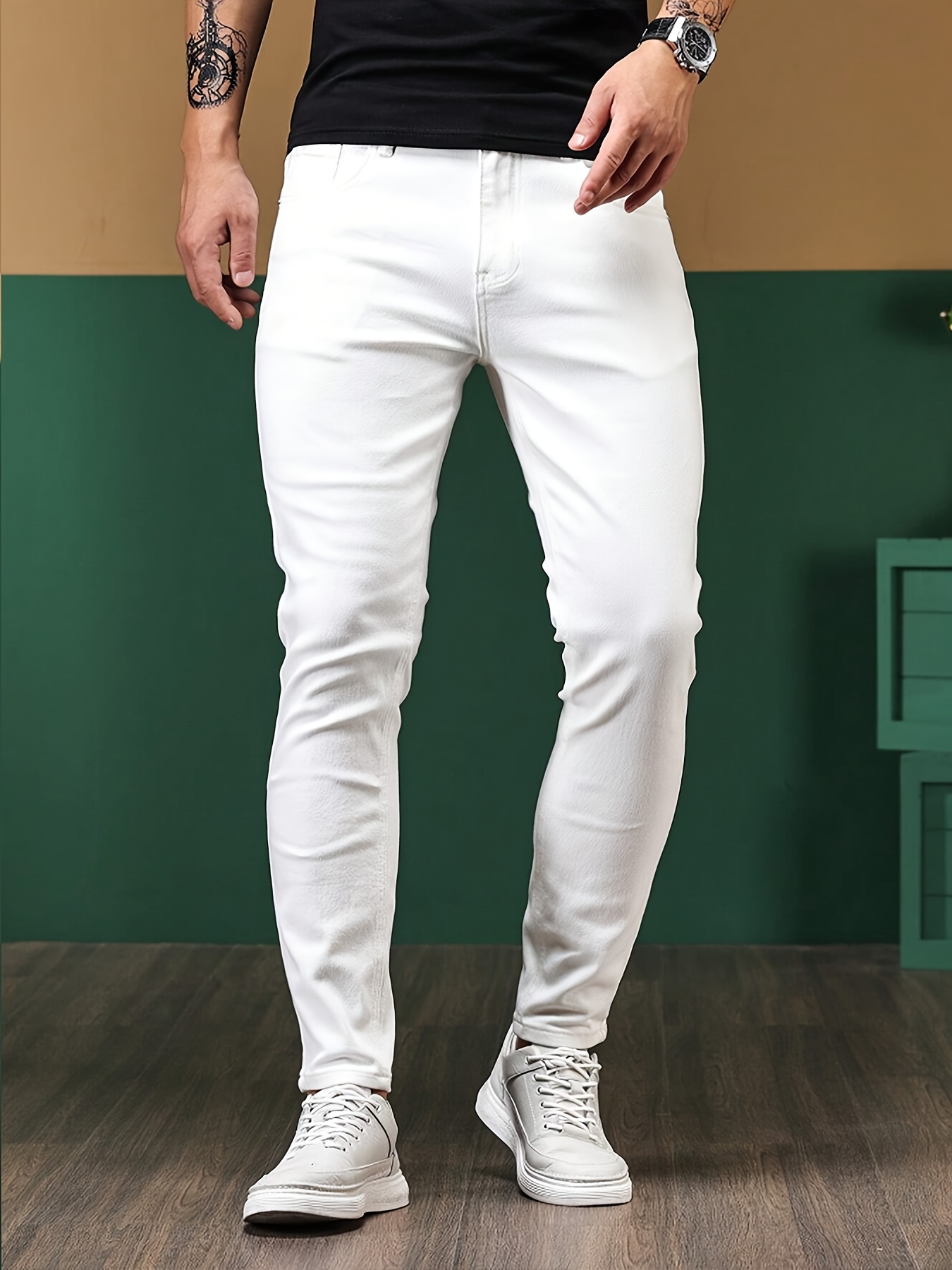 Men'S Casual Stretch Trousers