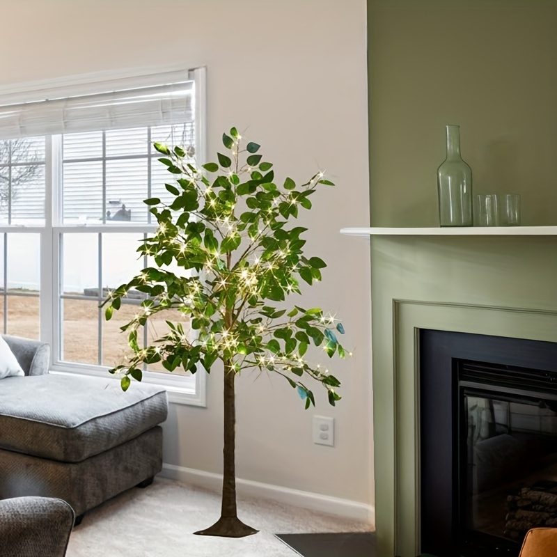 1 stck 4ft/ 5ft/ 6ft knstlicher led baum lichtern - Temu Austria
