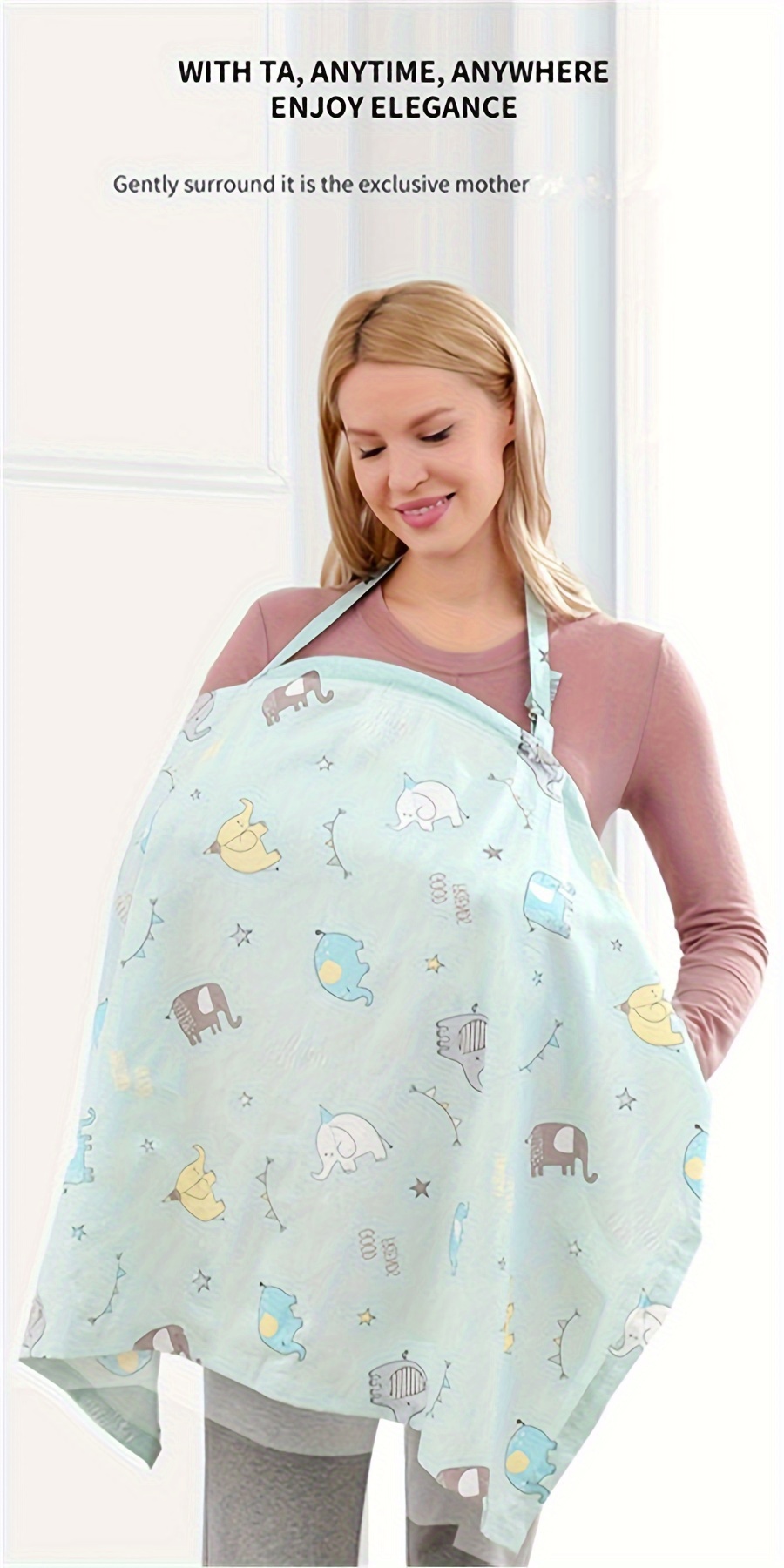 1pc nursing towel going out feeding artifact shrug cloth cover multi functional cover details 1