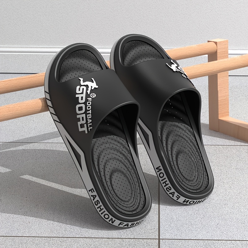 new plus size slippers mens outdoor non slip summer casual mens trendy slippers indoor shower