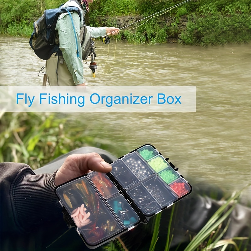 Multiple Fishing Tackle Fishing Accessories Storage Boxes Hook Lures Fake  Bait Boxes For Fishing Tackle : : Sports & Outdoors