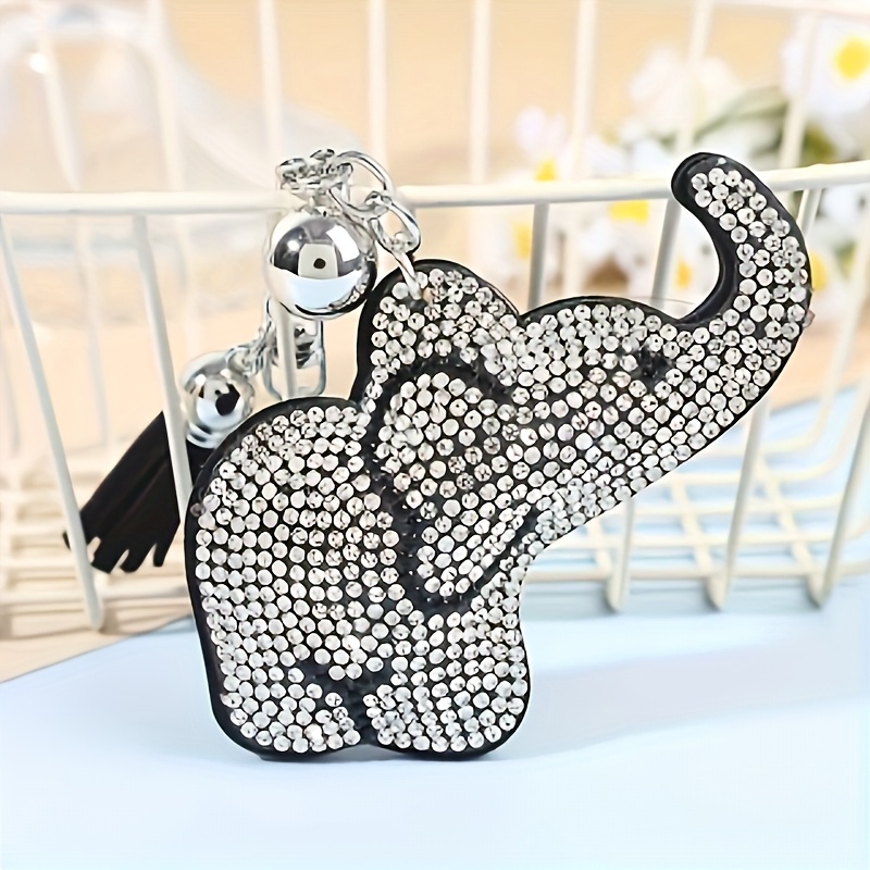 Image of Elephant Pendant / Fashion Keychain / Women' Charm / Car Keyring / Versatile Accessory For Daily , Commuting, And Gifting