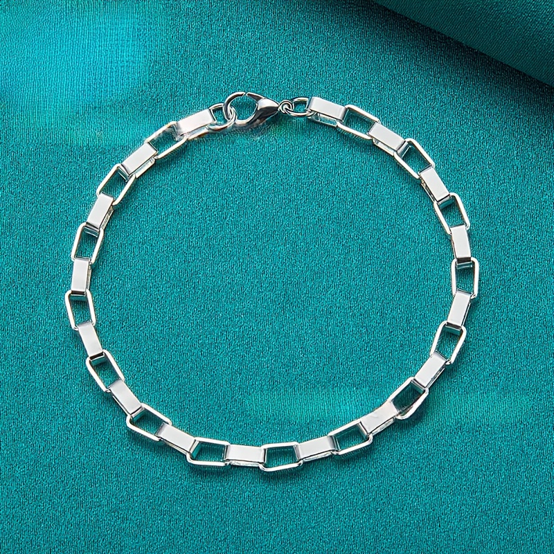 Elegant And Affordable Women' -plated Casual Geometric Chain Bracelet For Vacations