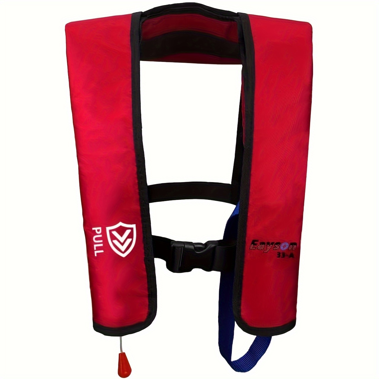 TEMU Eayson Inflatable Life Jacket Life Vest Basic Automatic (es607 Red Automatic )