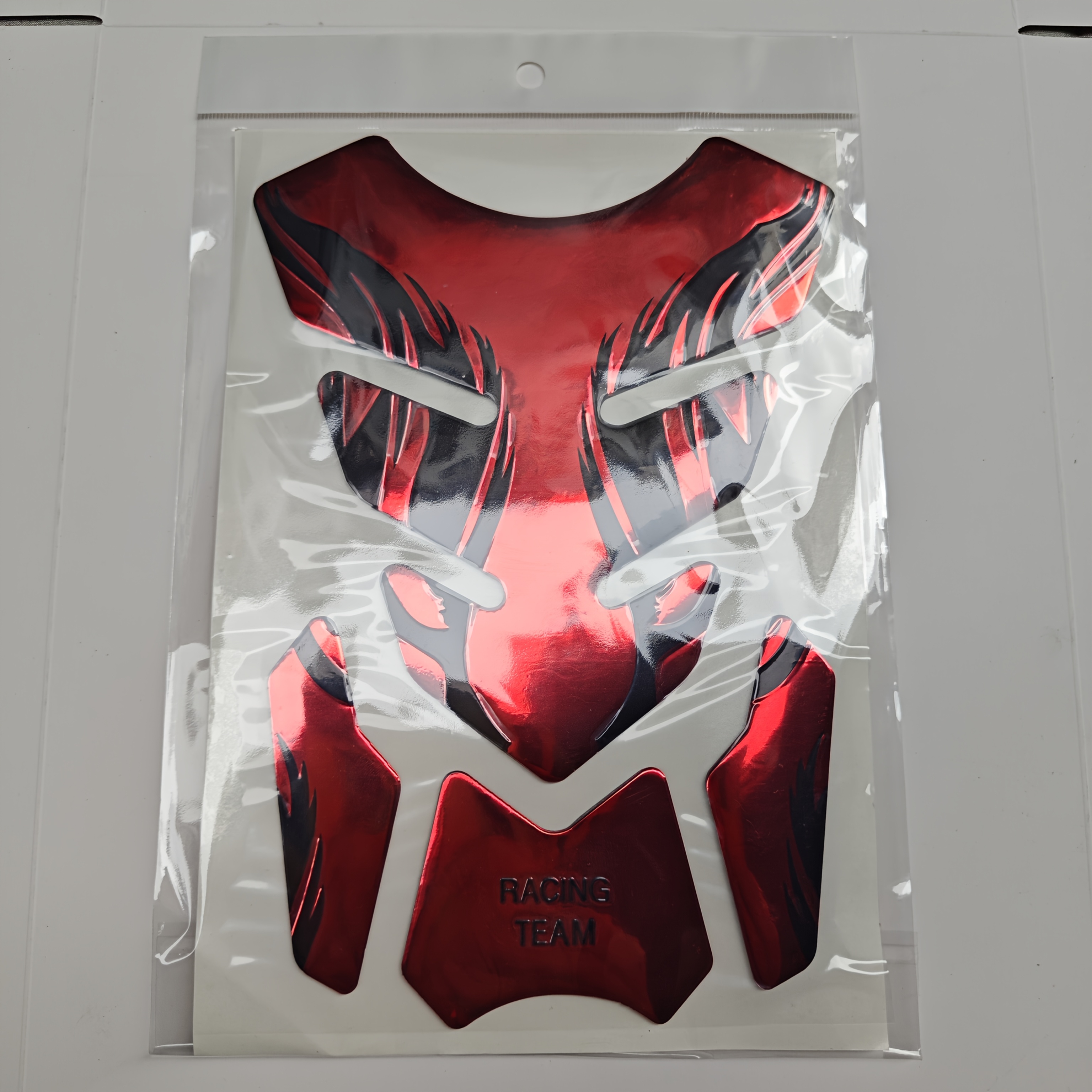 TEMU Autocollant de réservoir de carburant 3D pour moto , imperméable, résistant aux rayures, cache-rayures, autocollant de pour bouchon de réservoir