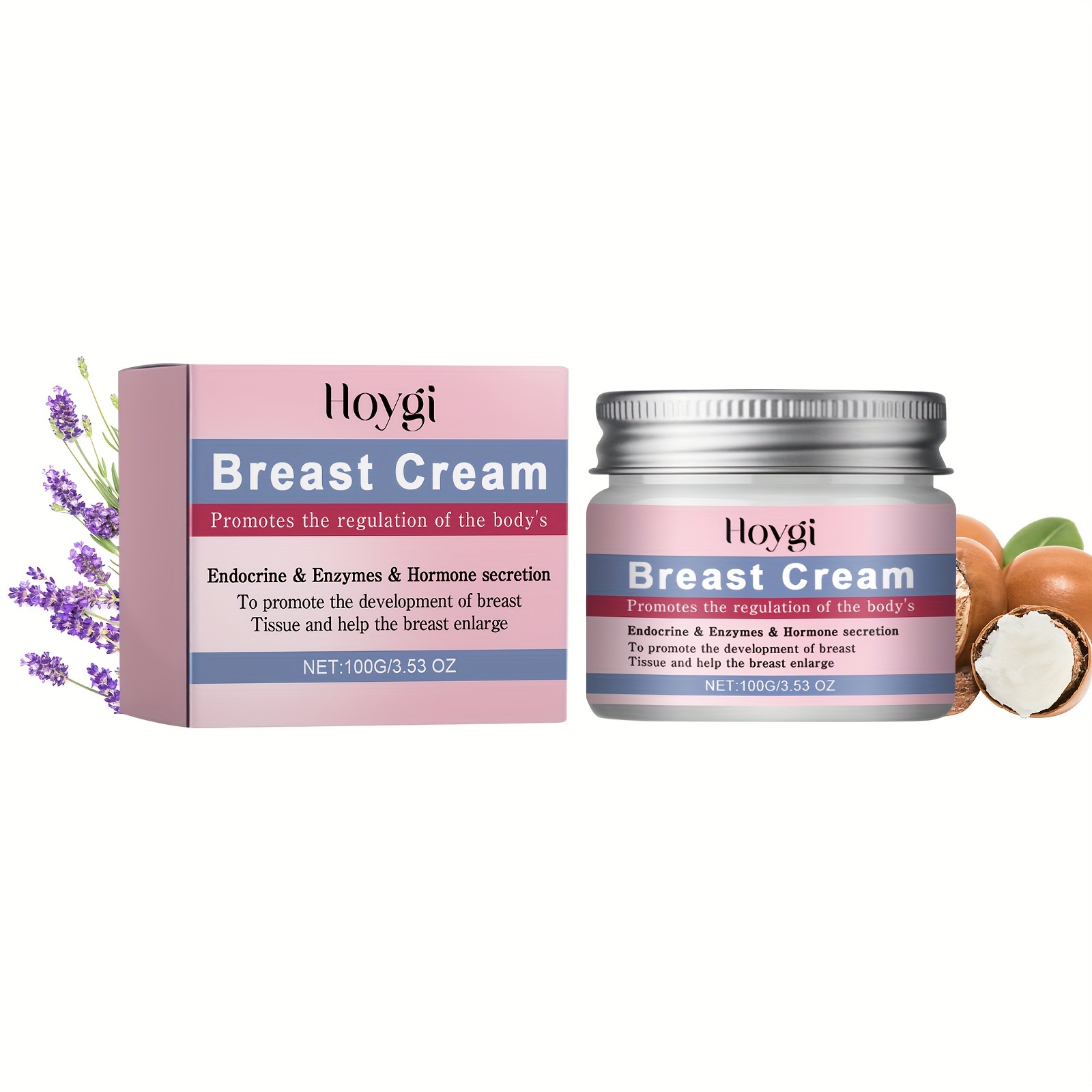 Natural Extract Breast Cream Plumping Breast Cream Lifting Sagging Firming  Massage Breast Cream 30g