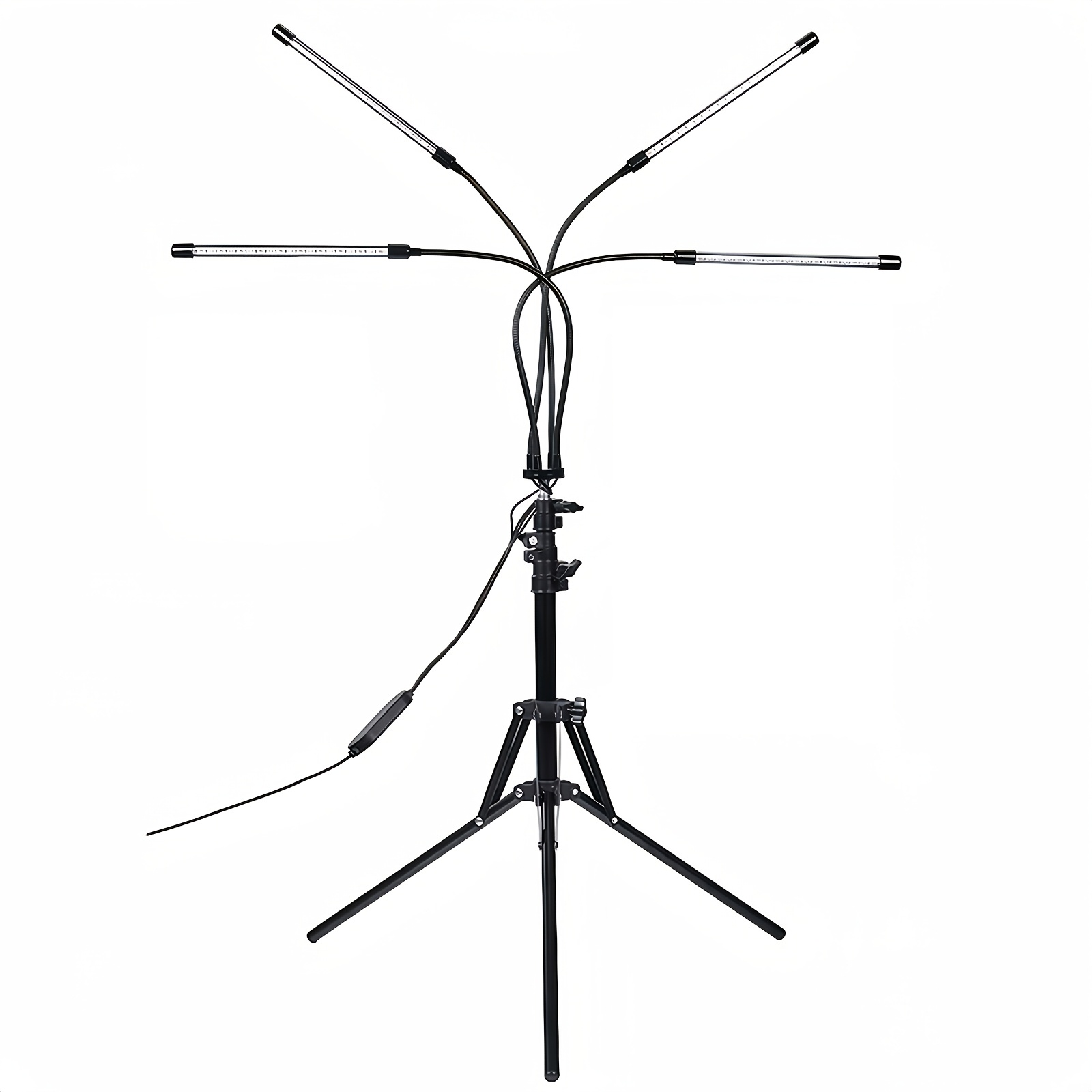 TEMU Indoor Plant Grow Light With Stand, Floor-standing Plant Light, 5-level Adjustable Brightness And Automatic Timer Switch, Adjustable Height,