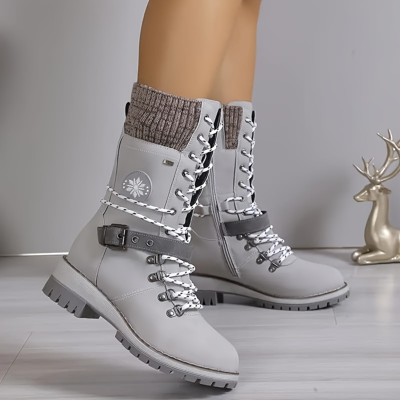 Lace calf outlet boots