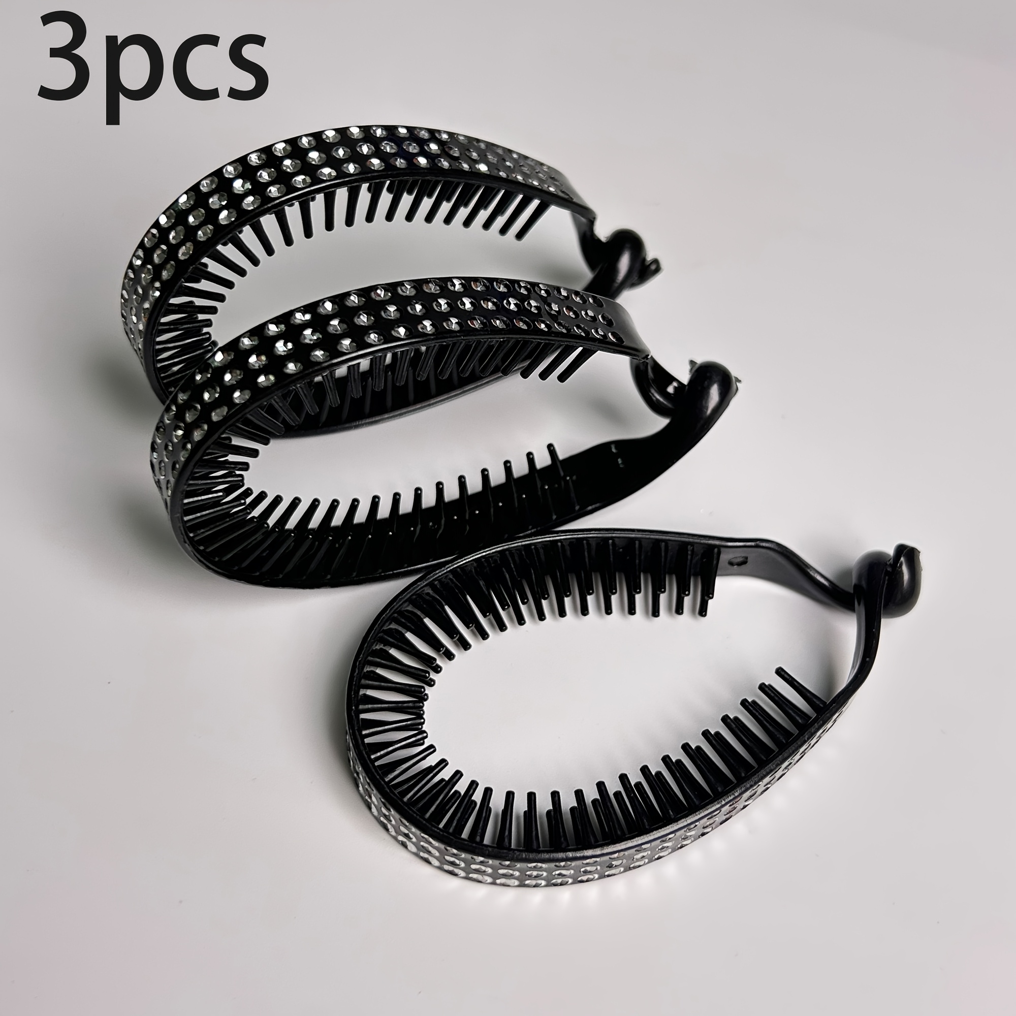 TEMU Clip à cheveux pour queue de cheval, facile et polyvalent, fixation de queue de cheval