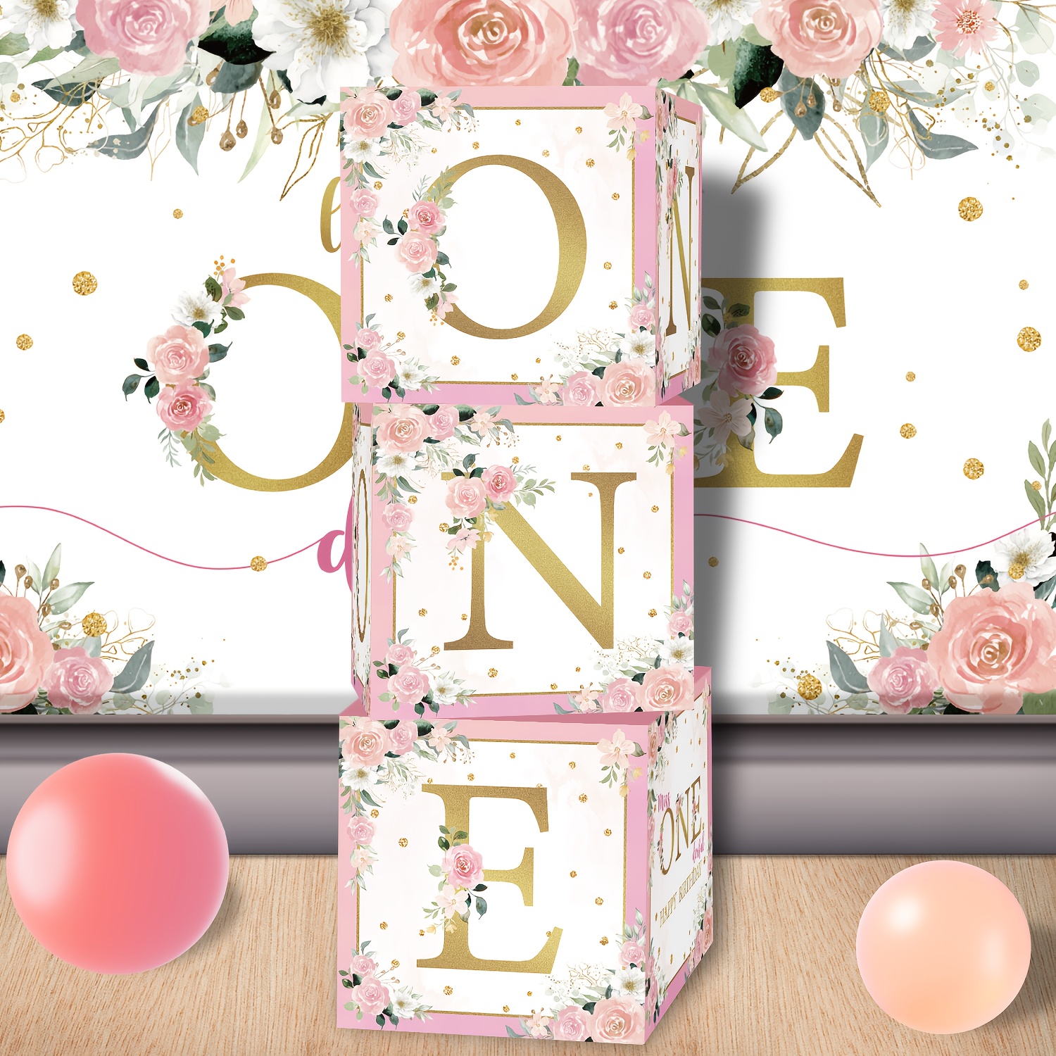 Image of Halloween, Christmas, 3-piece Girl Birthday Party Box Set For Halloween &christmas – Includes 3 Decorative Boxes. Perfect Family Gatherings And Indoor Celebrations To Create Memories
