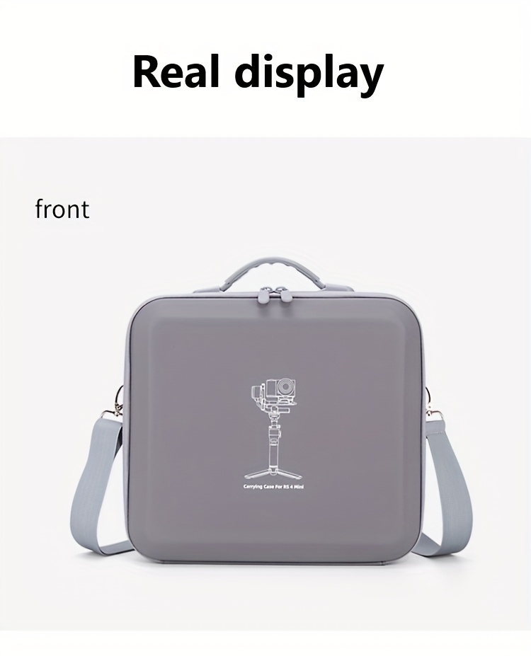 suitable for   4 mini set storage bag shadow handheld gimbal carrying case rs4mini protective accessories single shoulder bag Product details 7