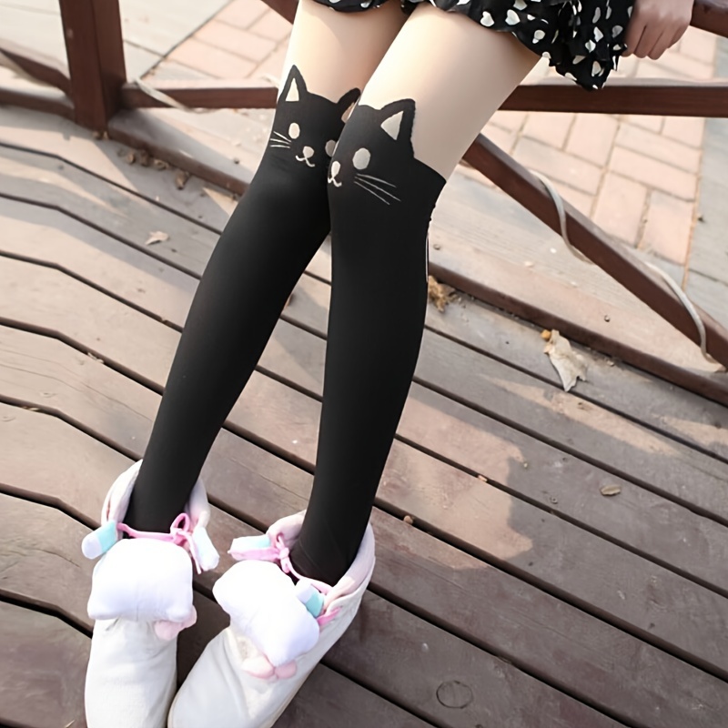 

-trimmed Cat -waist Tights - , Leggings For , &