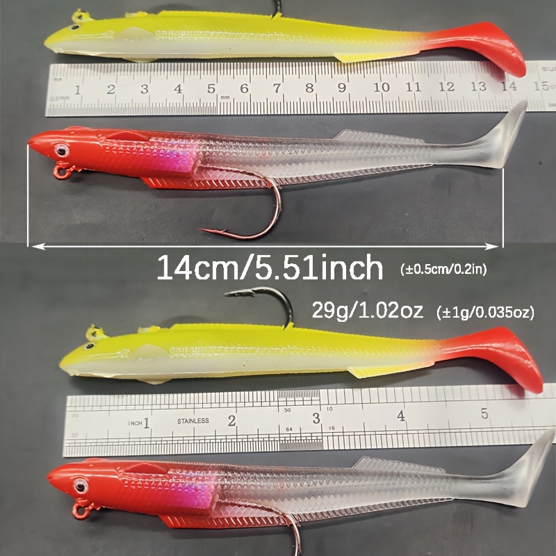 Lot De 2 Leurres De Pêche Vintage - Plastique, K-589 - Sans Marque - Origine