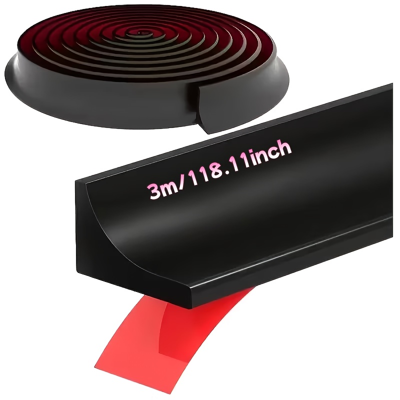 Kitchen Countertop Waterproof Sealing Strip, Sink Splash Guard, For Sink, Cabinet, Stove, Waterproof Sealing Strip, Lengths 59.06 Inches And 118.11 Inches. In Multiple Colors